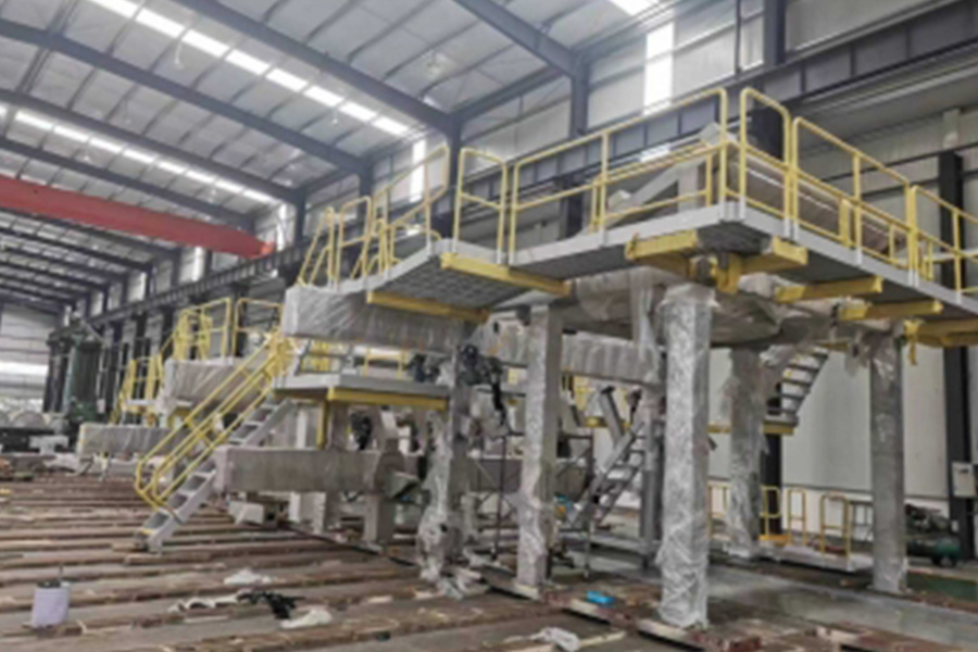 هيكل معدات صناعة الورق